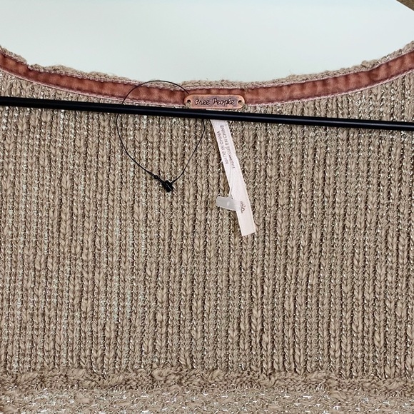 Free People Celestial Knit Bell Sleeve Sweater - Picture 5 of 7